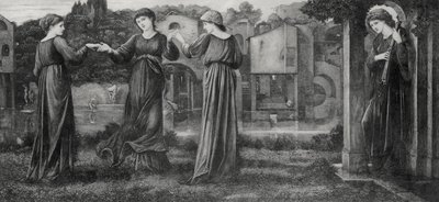 Mlýn od Edward Coley (after) Burne Jones