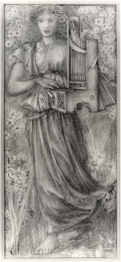 Spring od Edward Coley Burne Jones