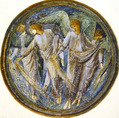 Květinová kniha: XXIX. Starwort rozptýlený od Edward Coley Burne Jones