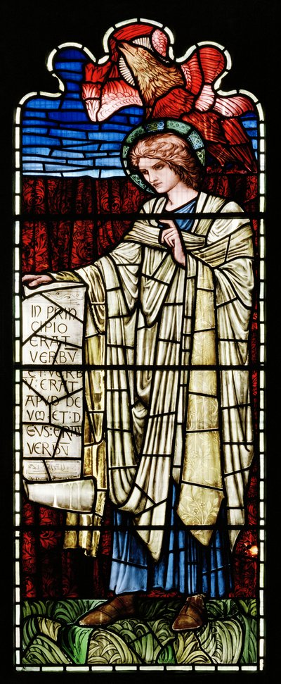 Ashton Under Lyne, Albion Congregational Church, Morris & Co., Edward Burne-Jones, St Matthew, 1896 od Edward Burne Jones