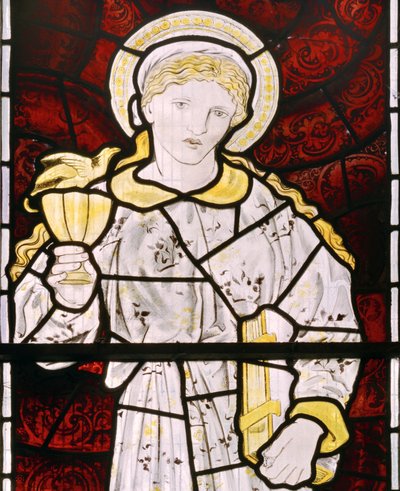 Bicester, Morris, Marshall, Faulkner & Co, Edward Burne-Jones, Faith, 1866 od Edward Burne Jones