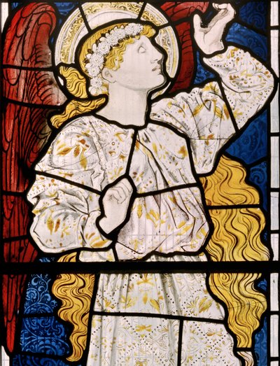 Bisceter, St Edberg, Morris, Marshall, Faulkner & Co, Edward Burne-Jones, Hope, 1866 od Edward Burne Jones