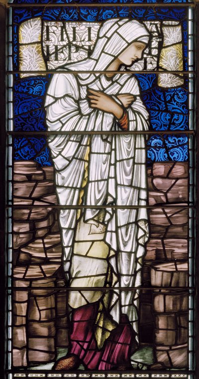 Edinburgh, St Giles Cathedral, Morris & Co., Edward Burne-Jones, Jepthas Daughter, 1886 od Edward Burne Jones