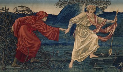 Láska vede poutníka, Tapisérie, 1909 od Edward Burne Jones