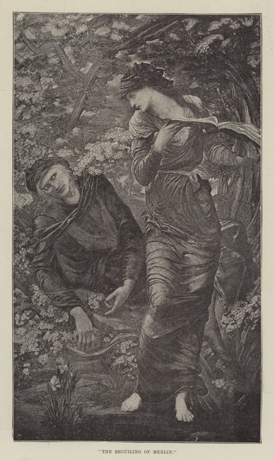 Pan Burne-Jones, ARA, v Nové galerii od Edward Burne Jones