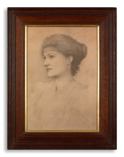 Olive Maxse od Edward Coley Burne Jones