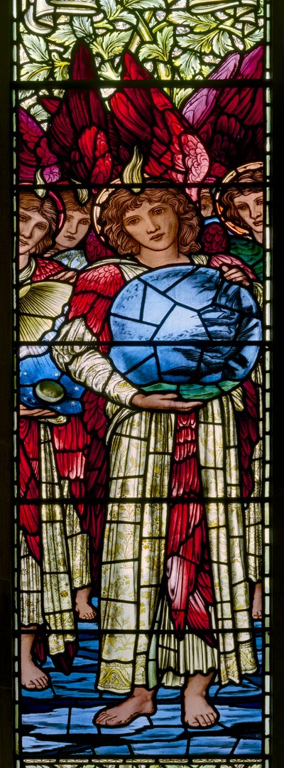 Oxford Harris Manchester College, Morris & Co., Edward Burne-Jones, The Days Of Creation od Edward Coley Burne Jones