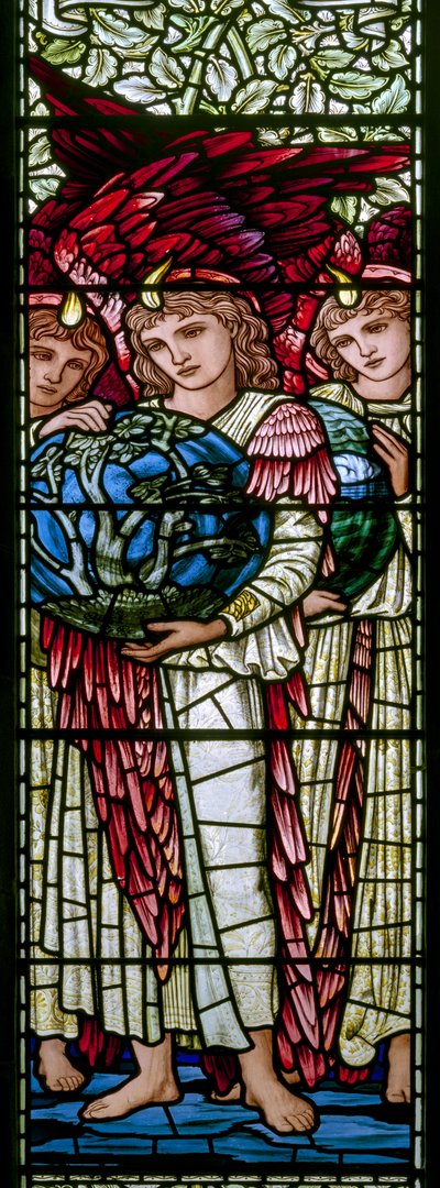 Oxford Harris Manchester College, Morris & Co., Edward Burne-Jones, The Days Of Creation, 1895 od Edward Burne Jones