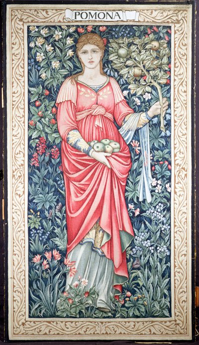 Pomona, vyrobený Morris und Co., kolem roku 1885 (tapisérie) od Edward Burne Jones