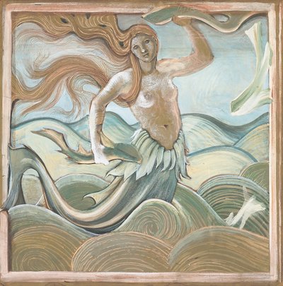 mořská nymfa, od Edward Burne Jones