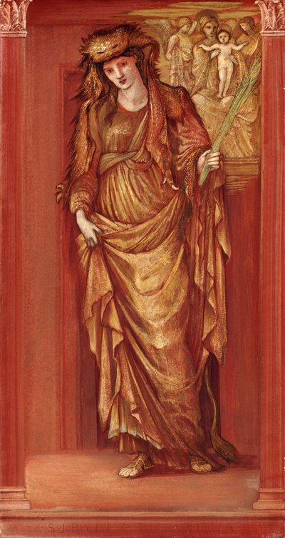Sibylla Tiburtina, 1877 od Edward Burne Jones