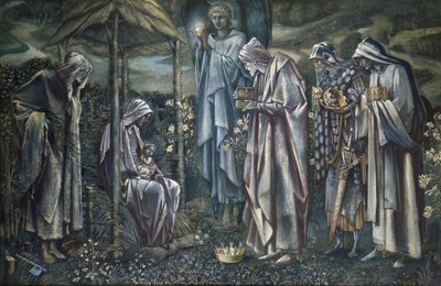 Betlémská hvězda od Edward Burne Jones