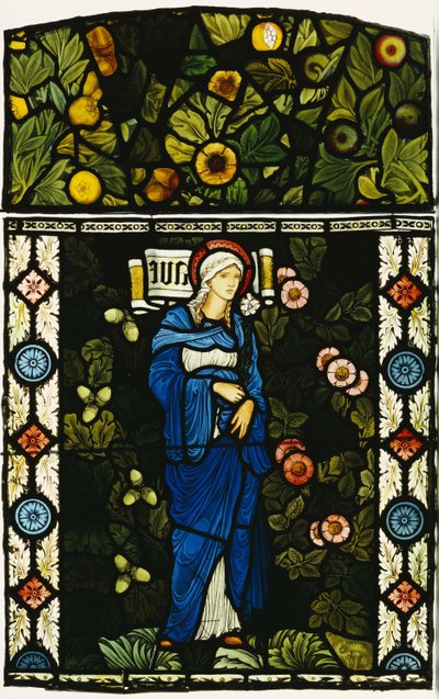 Blahoslavená Panna Maria, Morris & Co. od Edward Burne Jones