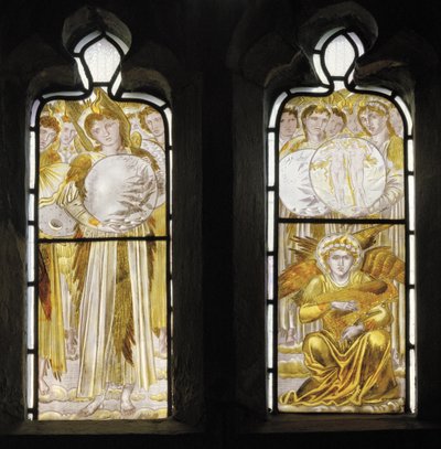 The Days Of Creation, detail, 1870 od Edward Burne Jones
