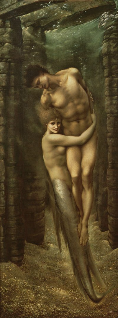 Mořské hlubiny, 1886 od Edward Burne Jones