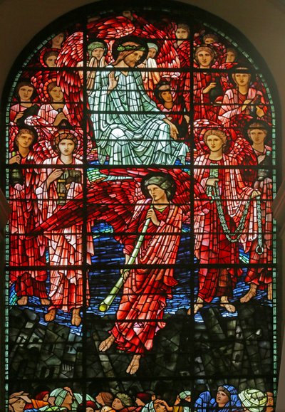 Poslední soud, 1885-1897 (vitráže) od Edward Burne Jones