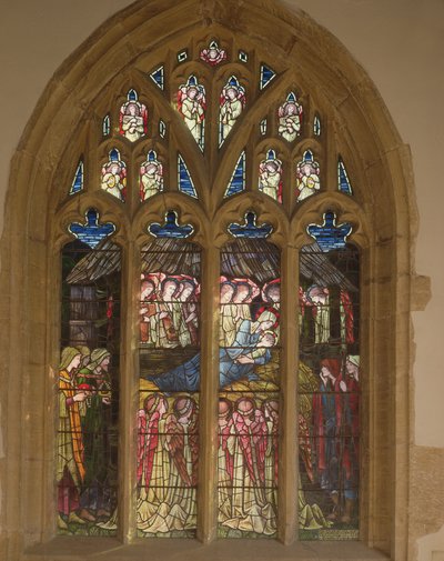 Narození Páně, 1862 od Edward Burne Jones