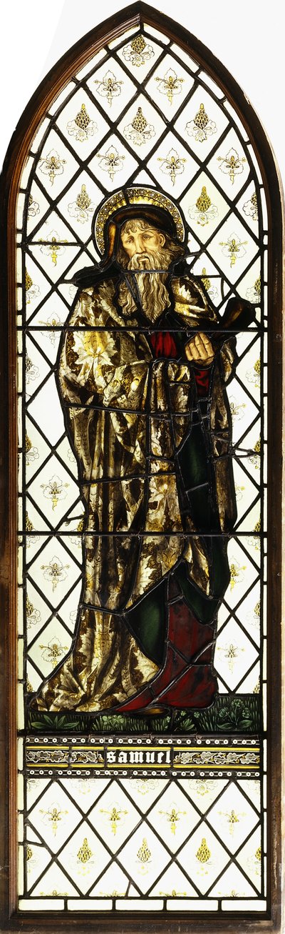 Prorok Samuel, Morris & Co, 1868 od Edward Burne Jones
