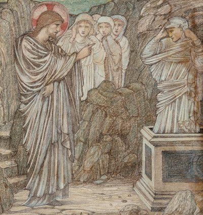 Vzkříšení Lazara od Edward Burne Jones