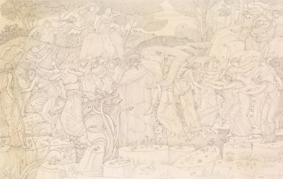 Znásilnění Proserpiny od Edward Burne Jones
