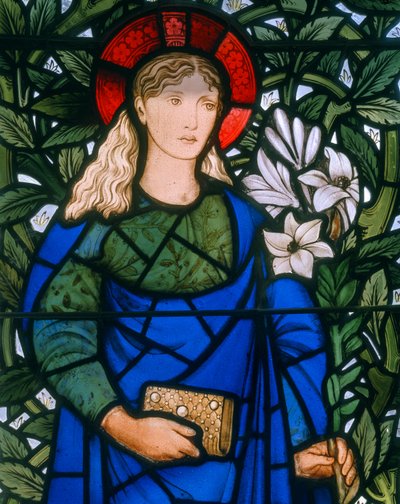 Whitelands College, Morris & Co., Edward Burne-Jones, Mary, 1886 od Edward Burne Jones