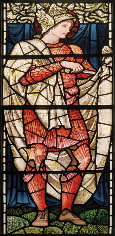 Wilden, All Saints, Morris & Co., Edward Burne-Jones, John Henry Dearle (1859-1932), St Martin, Velkorysost, 1902-1914, Louisa, Alfred, The Baldwins, ministerský předseda, metodista, Worcestershire, Arts & C od Edward Coley and Dearle Burne Jones