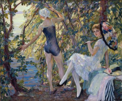 Koupající se od Edward Cucuel