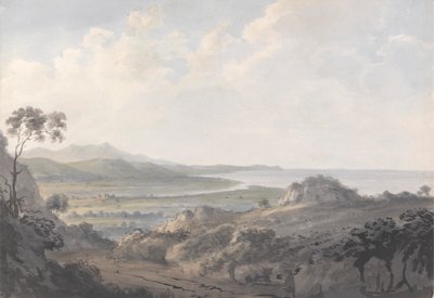 Pobřežní scéna s ústy řeky od Edward Dayes