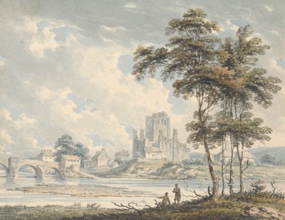 Kelso Abbey, Roxburghshire od Edward Dayes