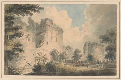 Pevnost, hrad Portchester od Edward Dayes
