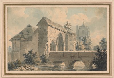 Abbey Waltham, Essex od Edward Dayes