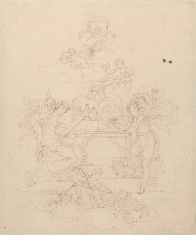 Alegorie malby a literatury od Edward Francis Burney