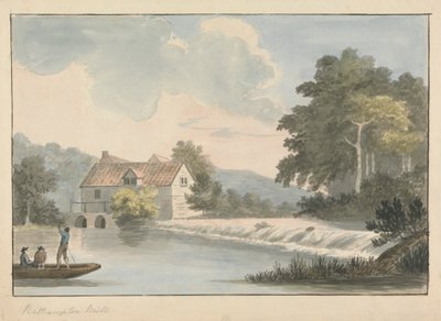 Bathampton Mill od Edward Francis Burney