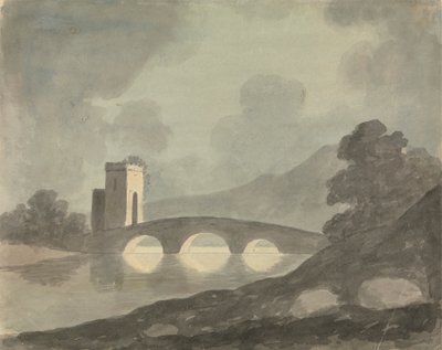 Most a věž od Edward Francis Burney