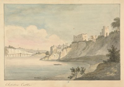 Hrad Chepstow od Edward Francis Burney