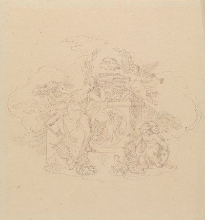 Návrhy ilustrací k Mozartovým operám od Edward Francis Burney