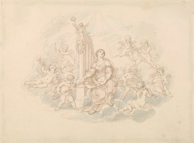 Nebeský orchestr od Edward Francis Burney