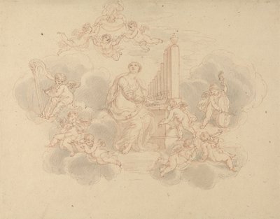 Nebeský orchestr od Edward Francis Burney