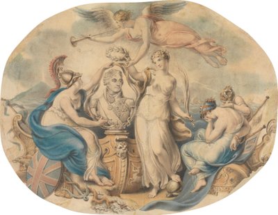 Pocta Nelsonovi od Edward Francis Burney