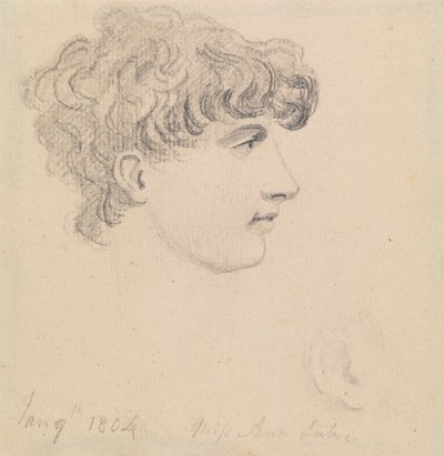 9. ledna 1804, slečna Ann Lukie (?) od Edward Francis Burney