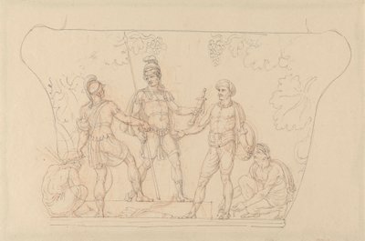 Vkládání zbraní do rukou indiánů od Edward Francis Burney