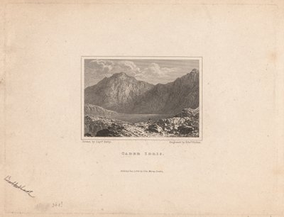 Cader idris od Edward Francis Finden