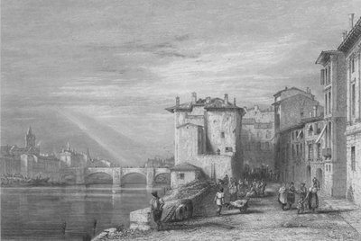 Verona, 1832. od Edward Francis Finden