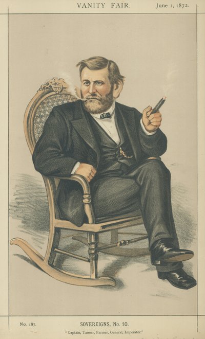 Generál Ulysses S Grant od Edward Frederick Brewtnall