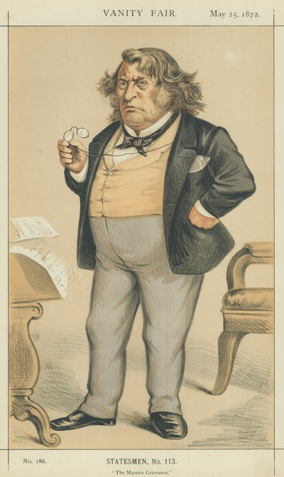 Ctihodný Charles Sumner od Edward Frederick Brewtnall