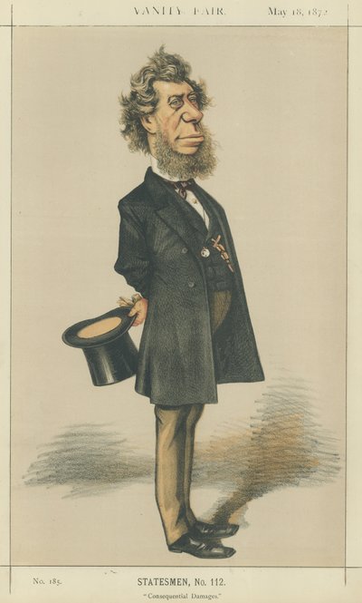Ctihodný Hamilton Fish od Edward Frederick Brewtnall