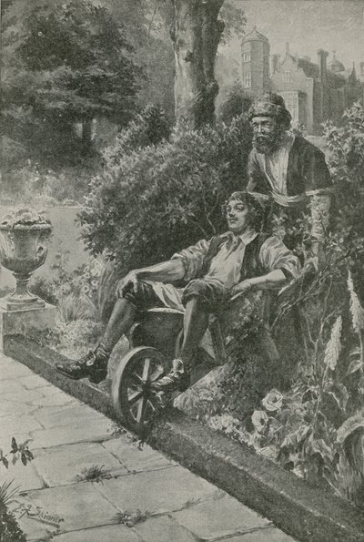 Petr Veliký na projížďce (litografie) od Edward Frederick Skinner