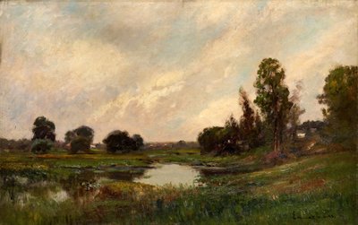 Řeka, Sound Beach, Connecticut, ca. 1870-1907. od Edward Gay