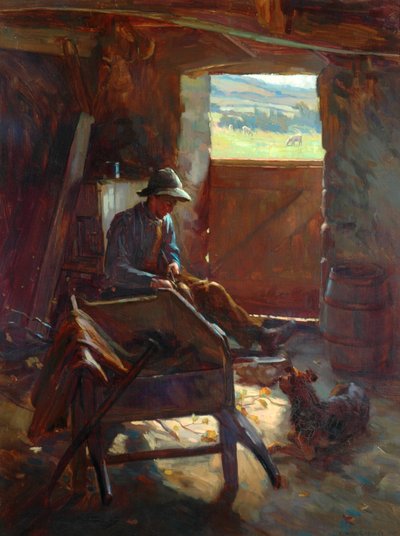 Cutting Stacks Rods, 1897 od Edward George Hobley