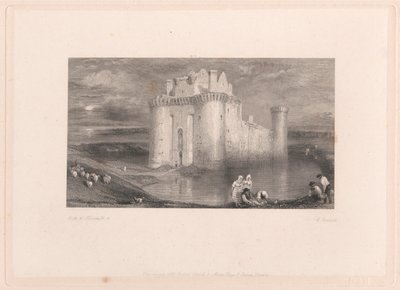 Hrad Caerlaverock od Edward Goodall